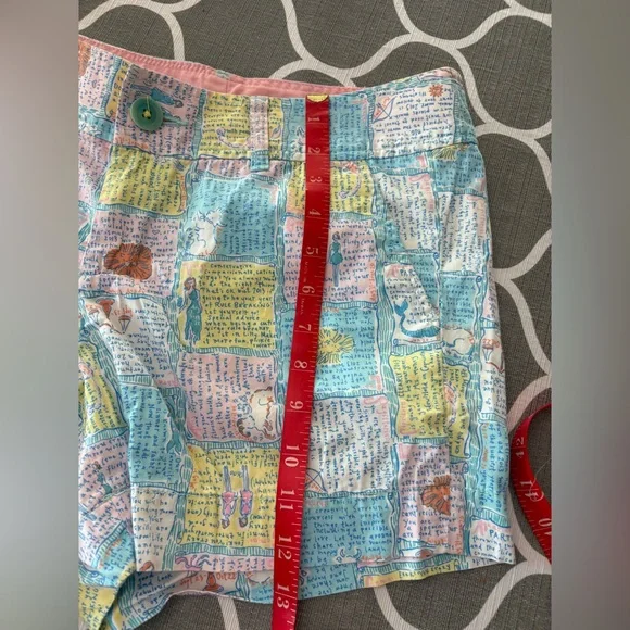 Lilly Pulitzer Callahan Cotton Shorts Size 6 - Picture 5 of 8